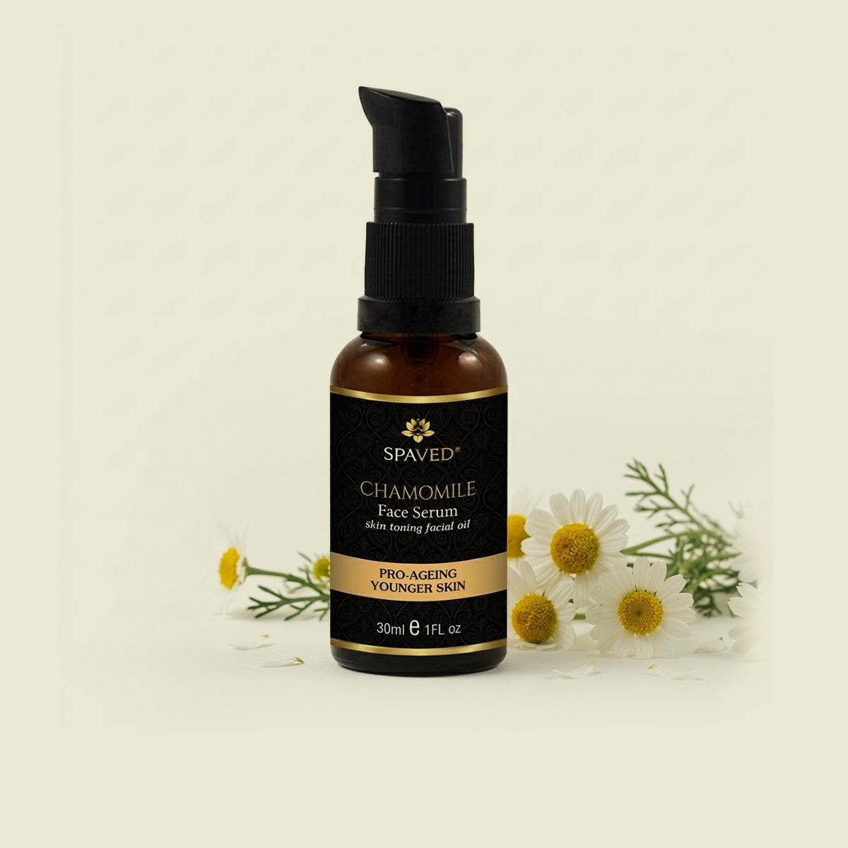 Chamomile Face Oil Serum - Night Renewal for Hydrated, Youthful Glow